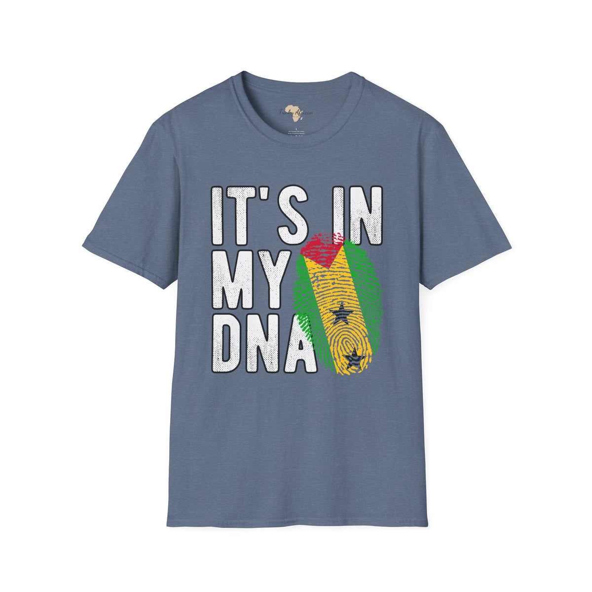 it's in my DNA unisex tee - São Tomé and Príncipe Funky African