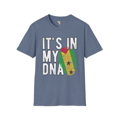 it's in my DNA unisex tee - São Tomé and Príncipe