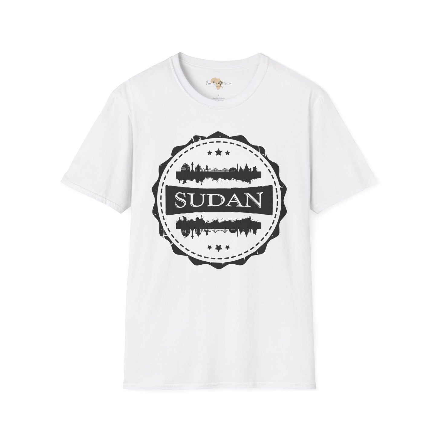 Sudan Stamp unisex tee