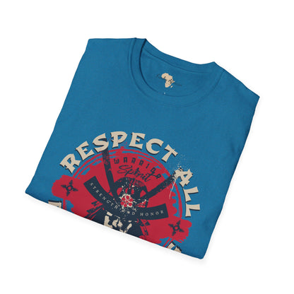 Respect all unisex softstyle tee