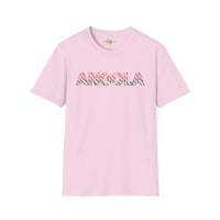 Angola text unisex softstyle tee Funky African