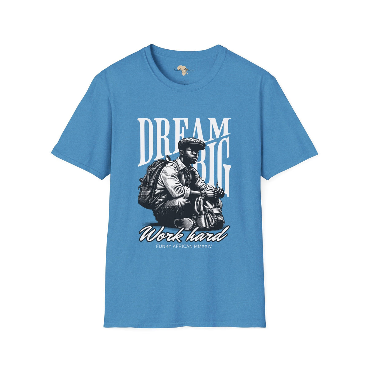 Dream big unisex softstyle tee Funky African