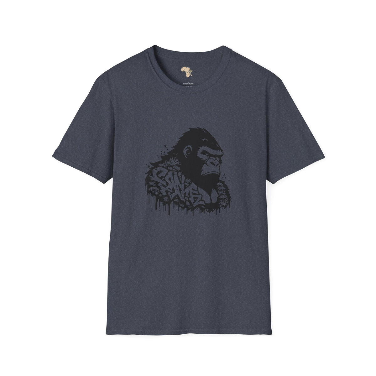 King Gong graffiti unisex softstyle tee Funky African