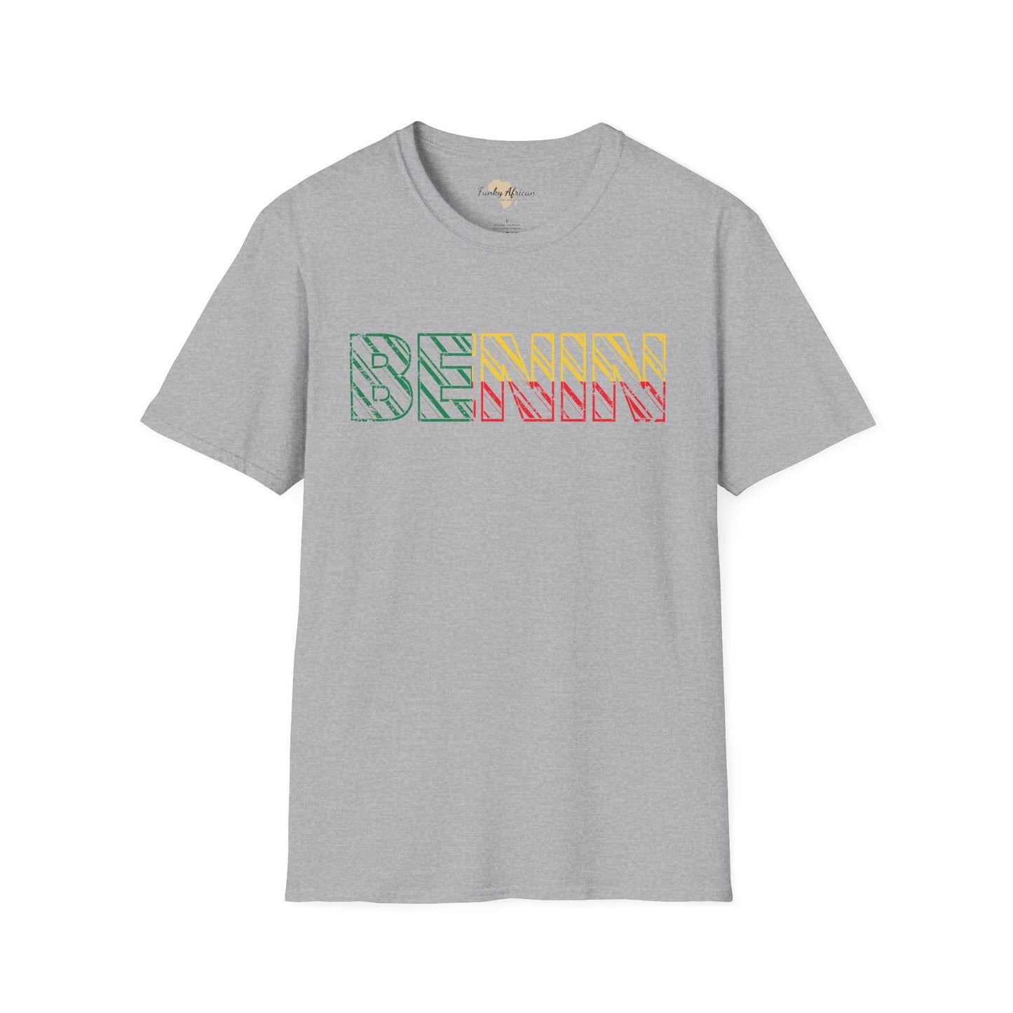 Benin text unisex softstyle tee