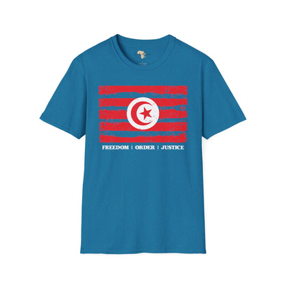 Tunisia strip unisex softstyle tee