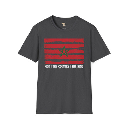 Morocco strip unisex softstyle tee