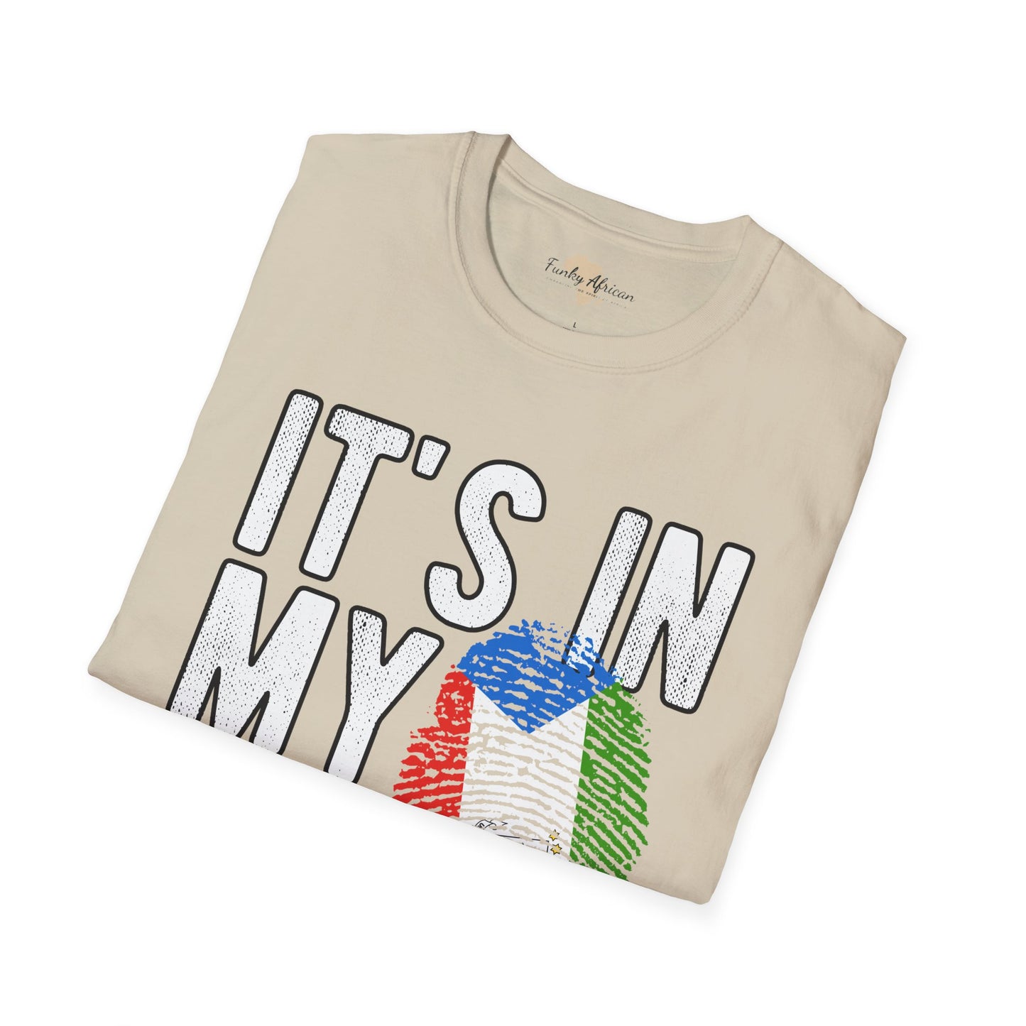 it's in my DNA unisex tee - Equatorial Guinea