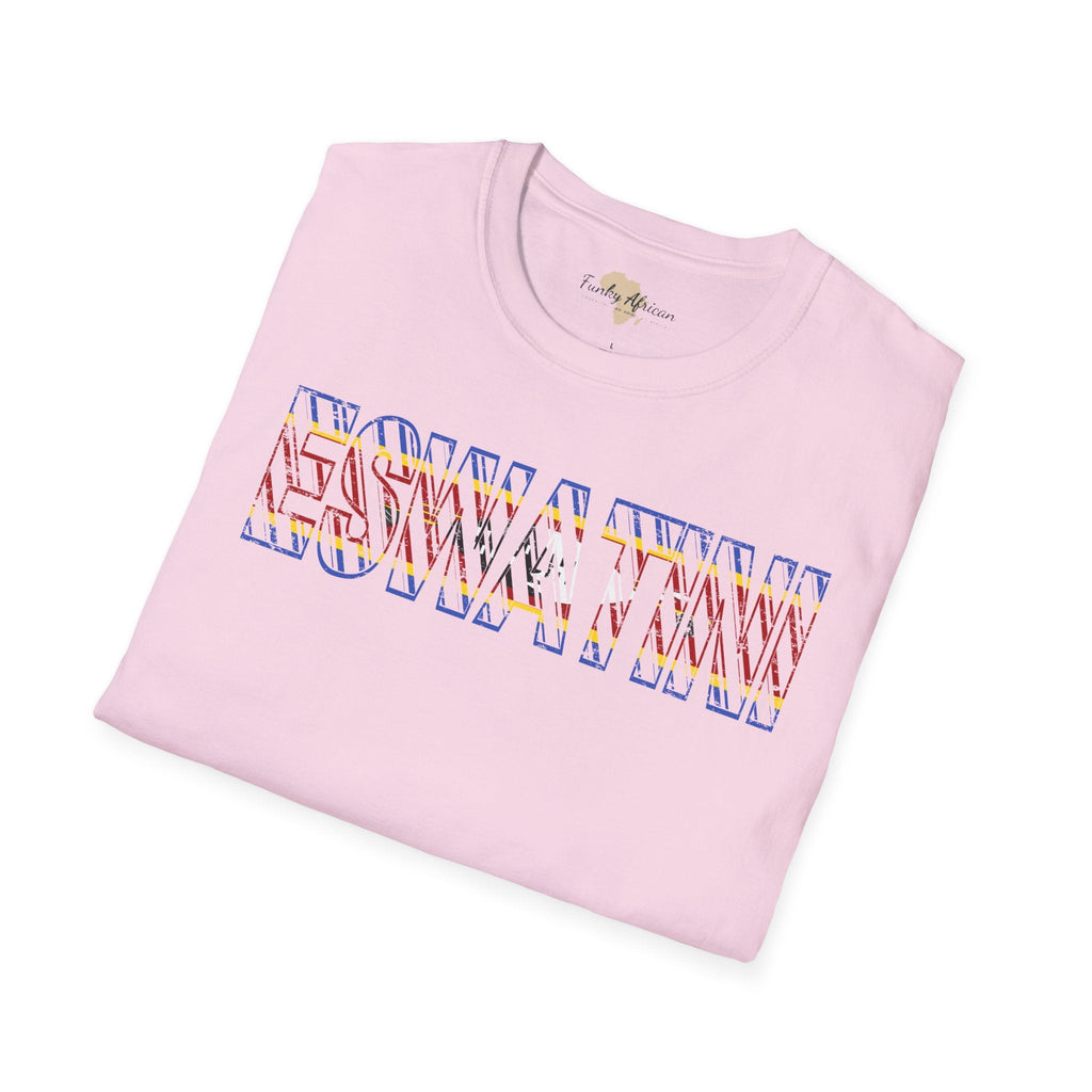 Eswatini text unisex softstyle tee Funky African