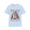 Pray more worry less unisex tee Funky African