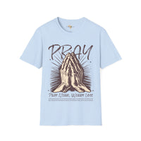 Pray more worry less unisex tee Funky African