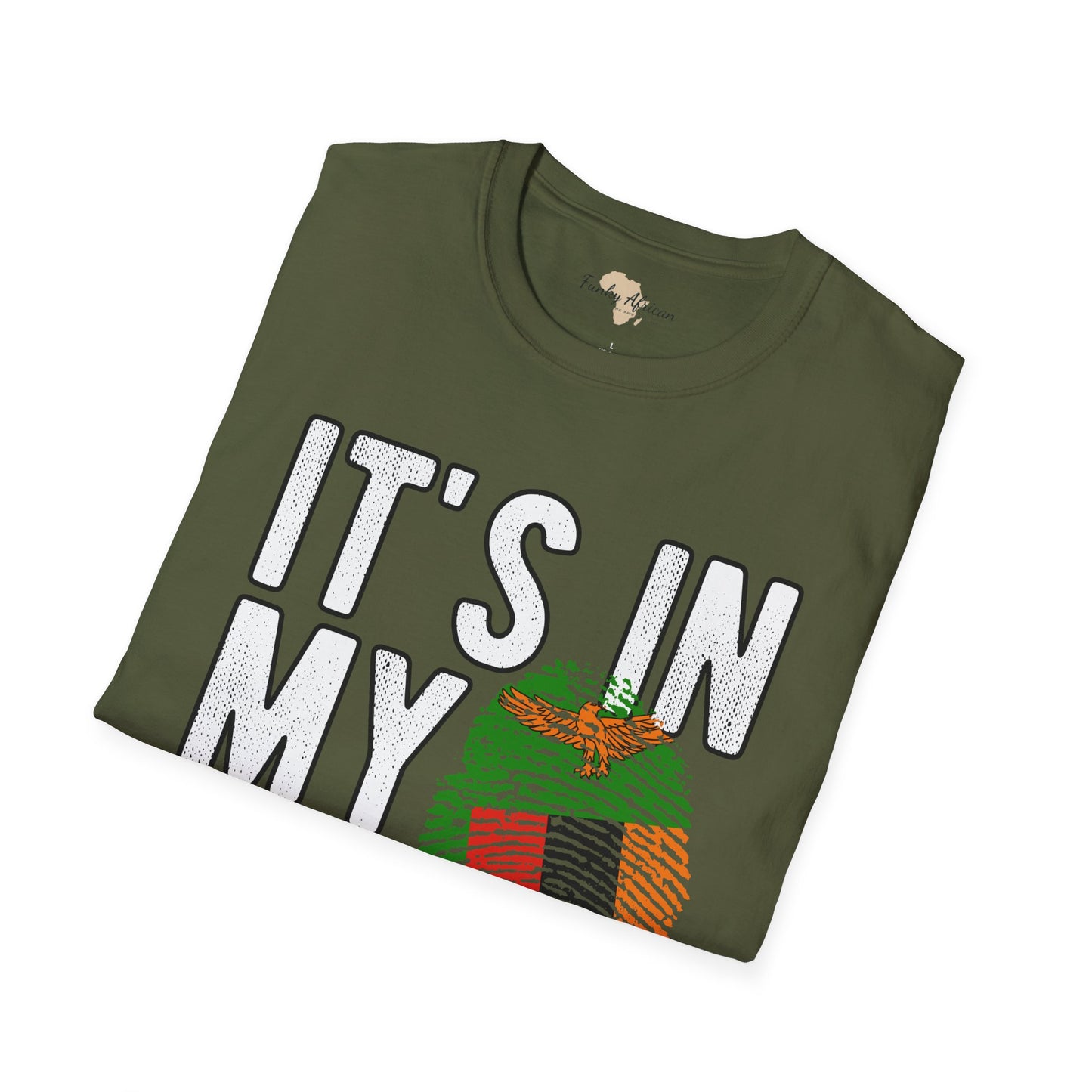 it's in my DNA unisex tee - Zambia