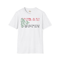 Sudan text unisex softstyle tee Funky African