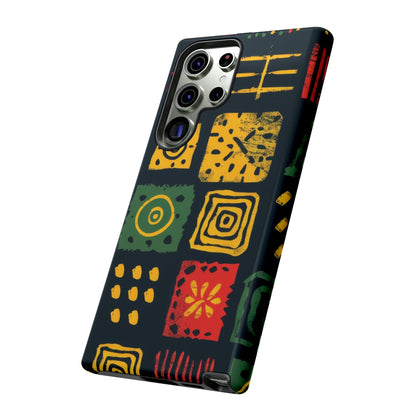 African Print Samsung Galaxy Tough Case