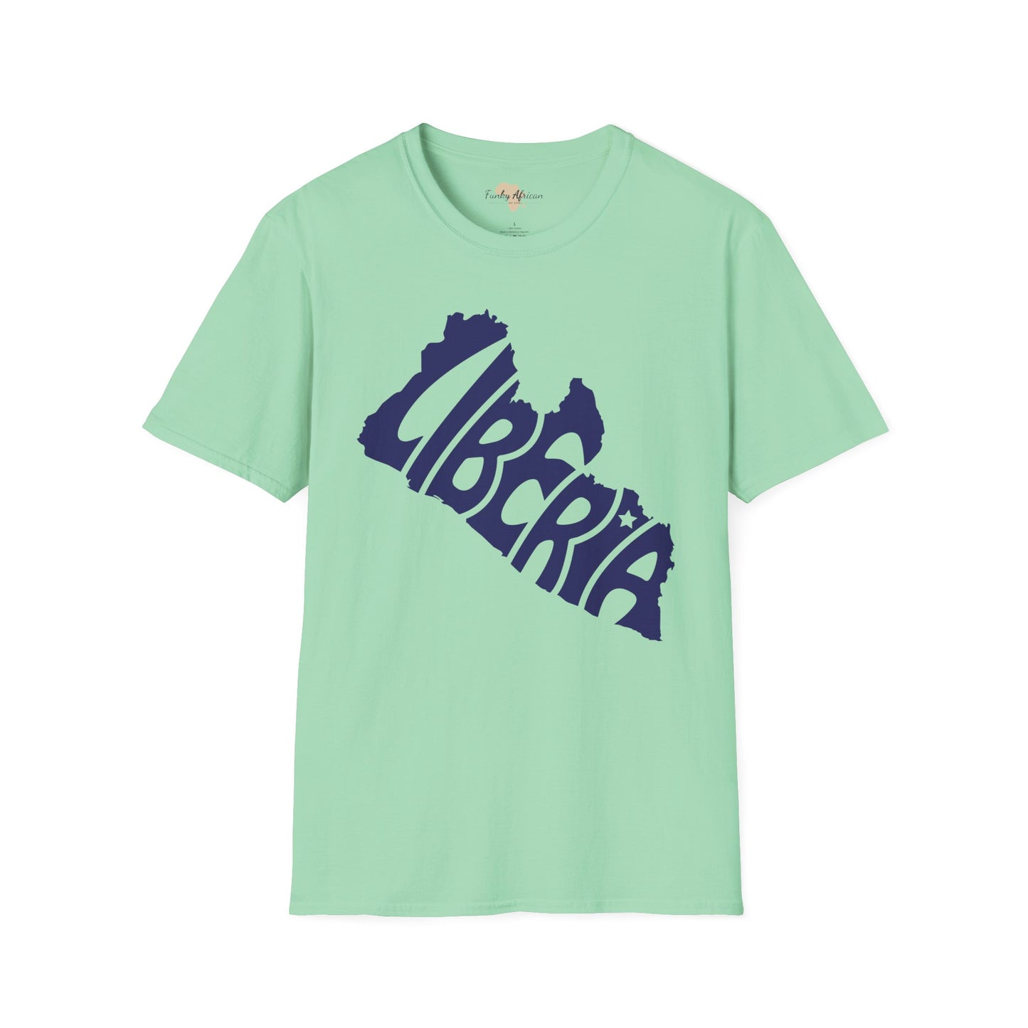 Liberia cut unisex softstyle tee