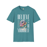 Believe in yourself unisex softstyle tee Funky African