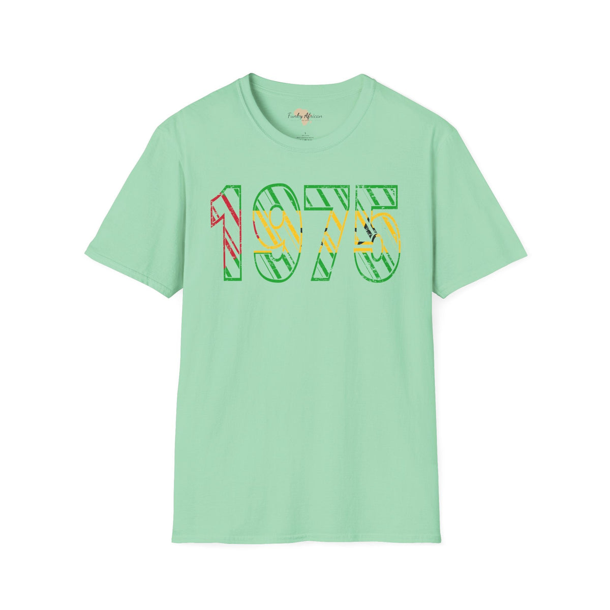 São Tomé and Príncipe year unisex softstyle tee Funky African