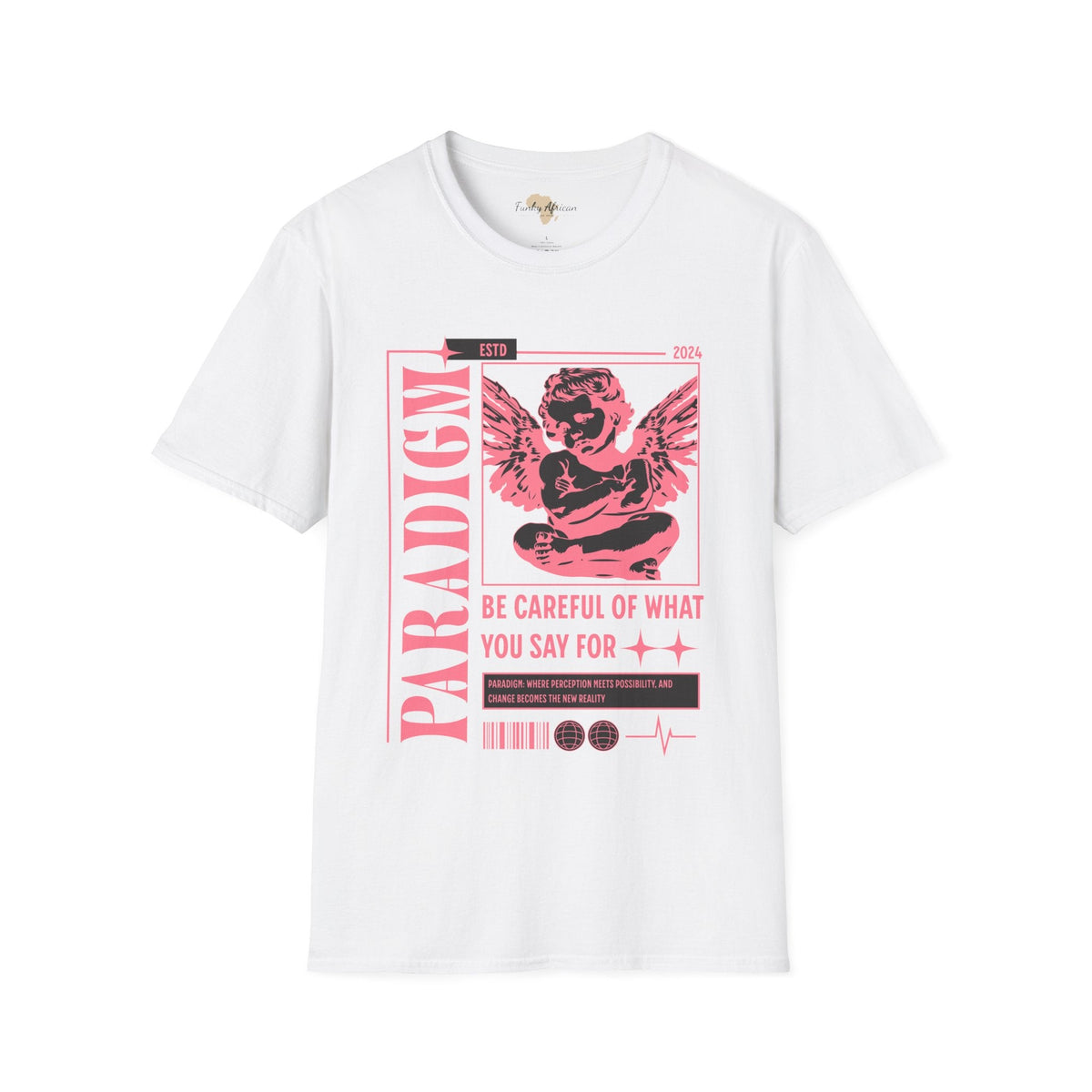Paradigm unisex softstyle tee Funky African