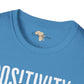 Positivity is a choice unisex softstyle tee Funky African