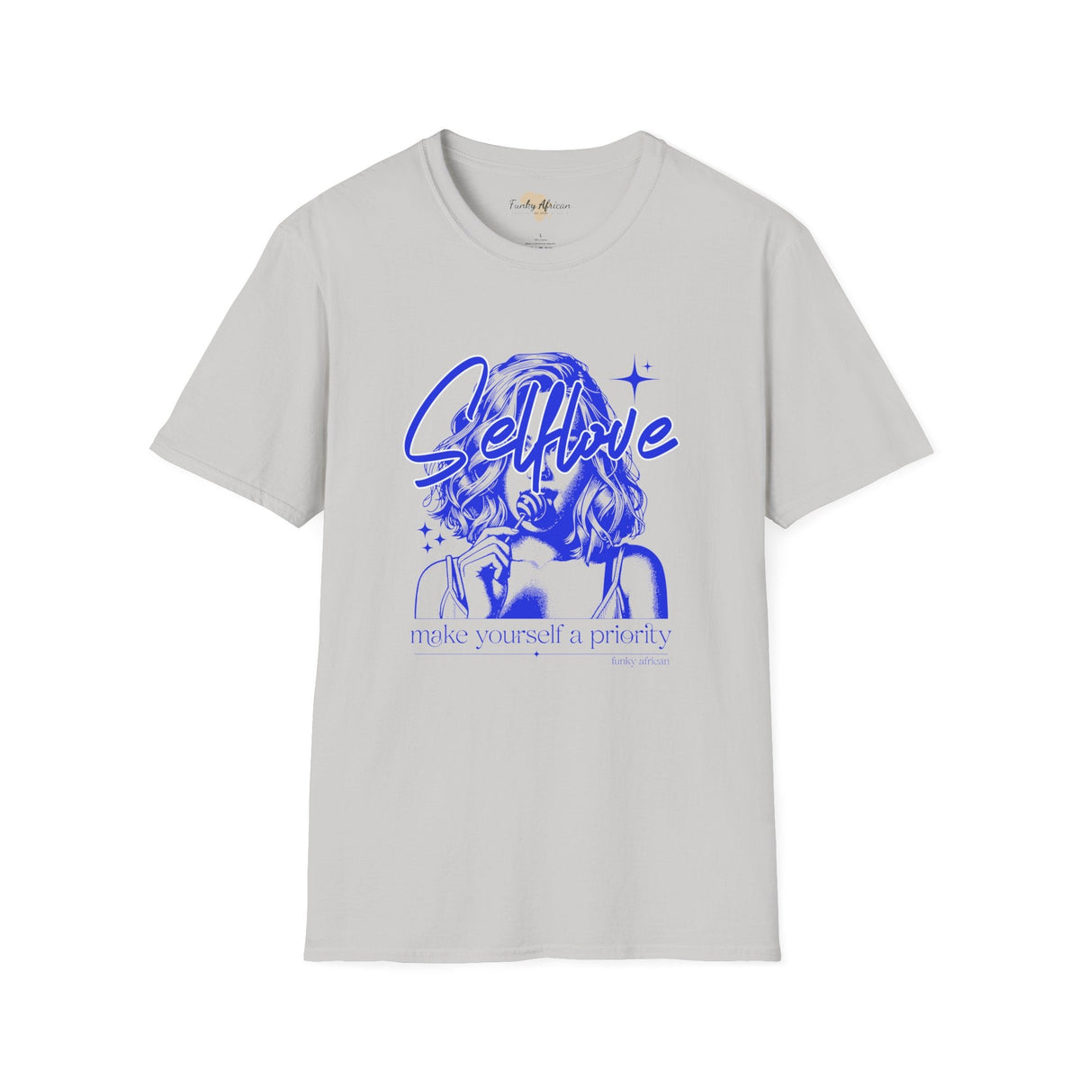 Selflove unisex softstyle tee Funky African