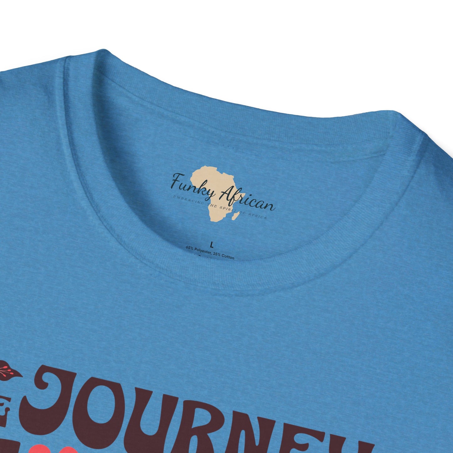 Embrace the journey unisex softstyle tee