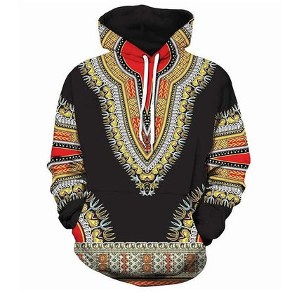 Men's African Folklore 3D Sweatshirt Funky African