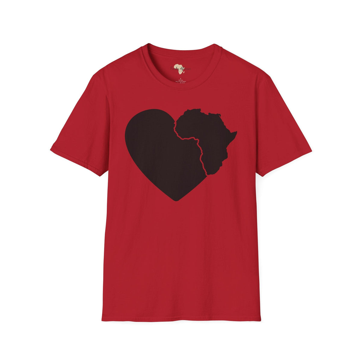 Love, Africa graffiti unisex softstyle tee Funky African