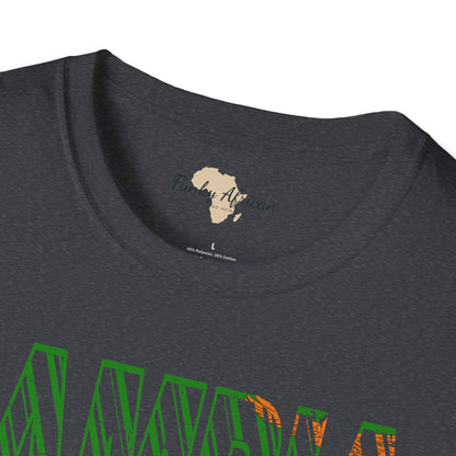 Zambia text unisex softstyle tee