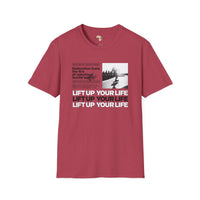 Lift up your life unisex tee Funky African