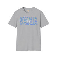 Somalia text unisex softstyle tee Funky African