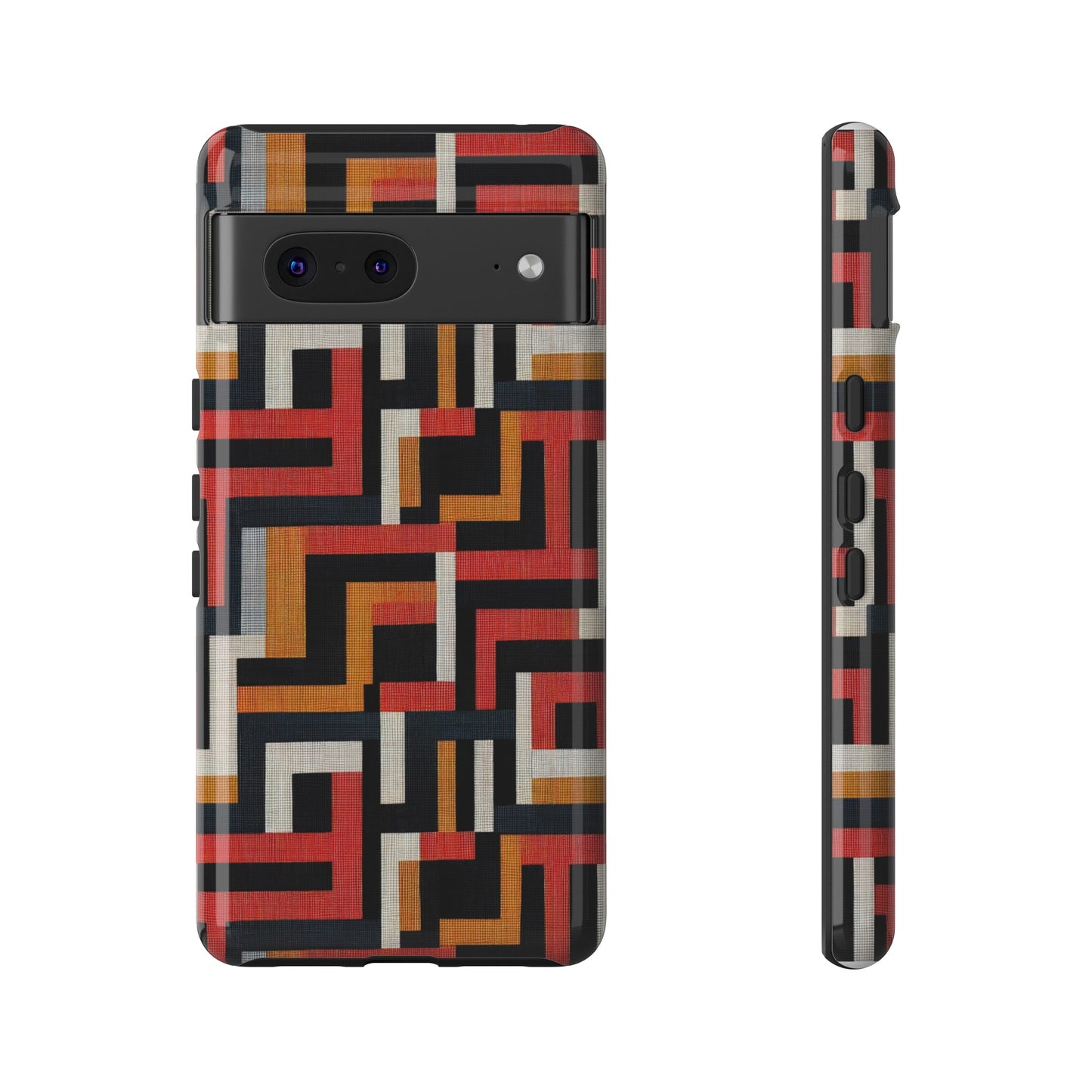 African Print Google Pixel Tough Cases