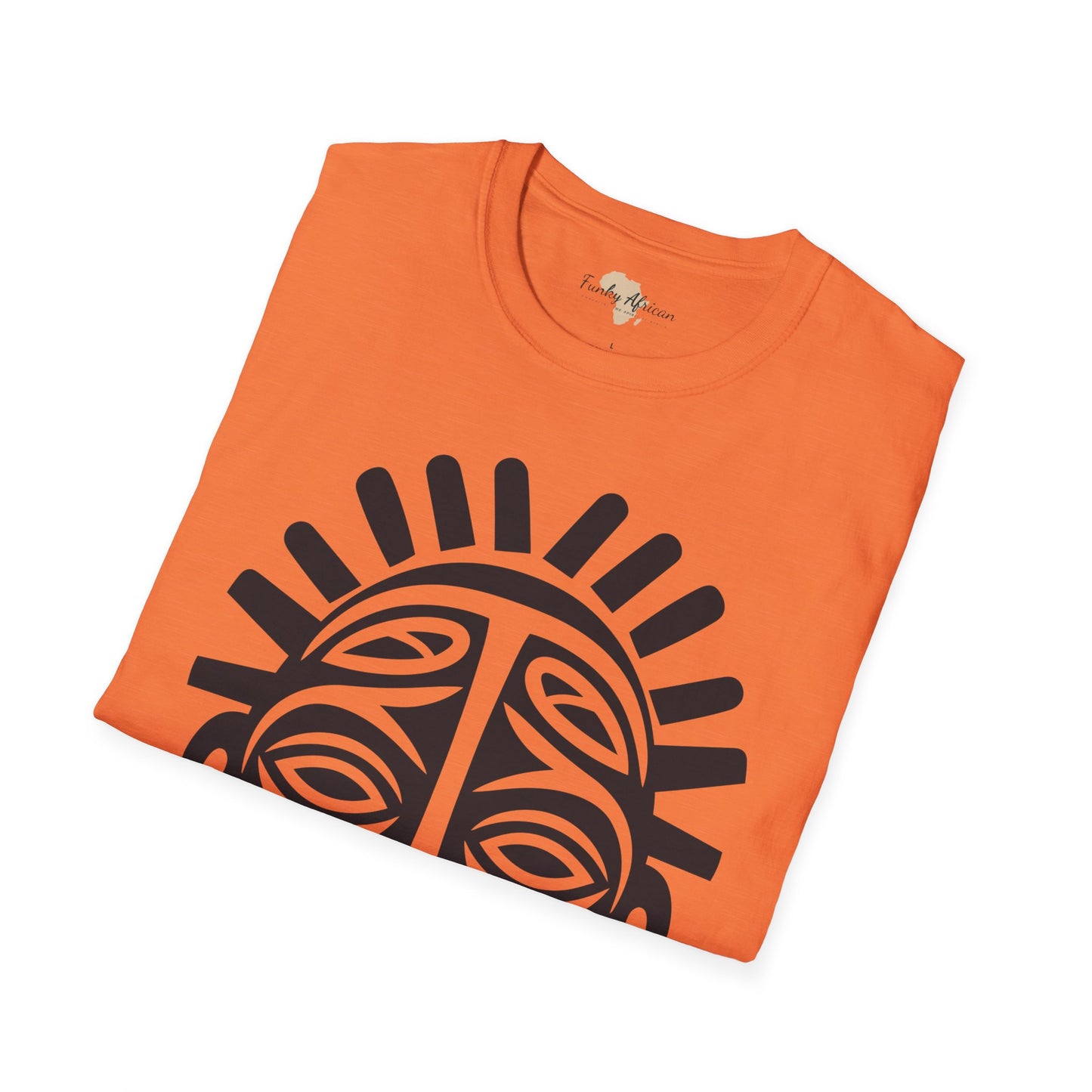 Aborigines graffiti unisex softstyle tee