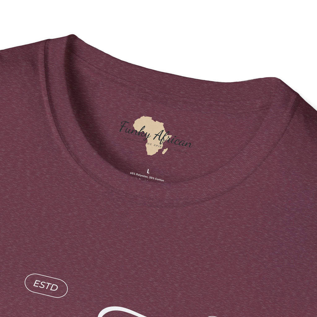 The harder the struggle unisex softstyle tee Funky African