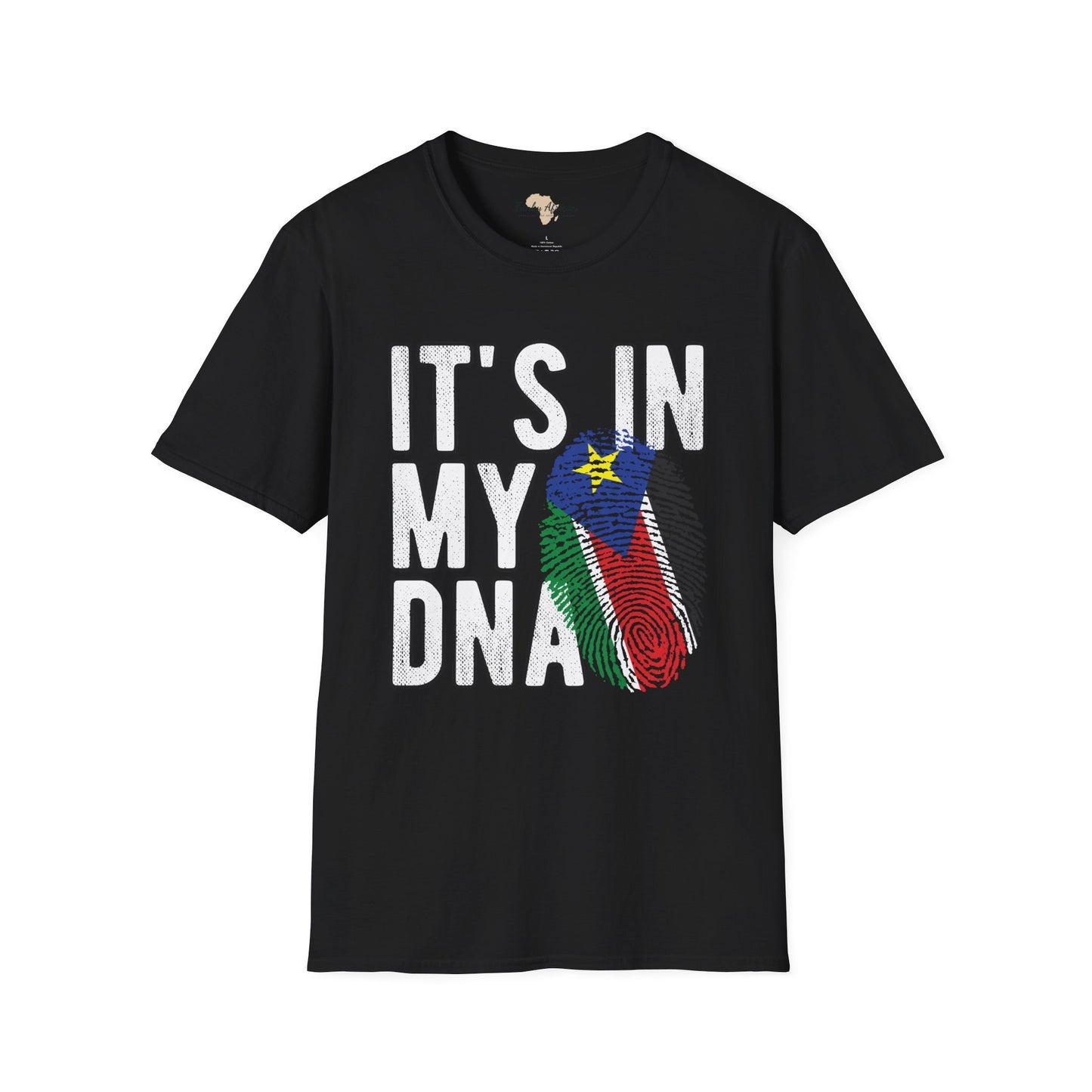 it's in my DNA unisex tee - South Sudan