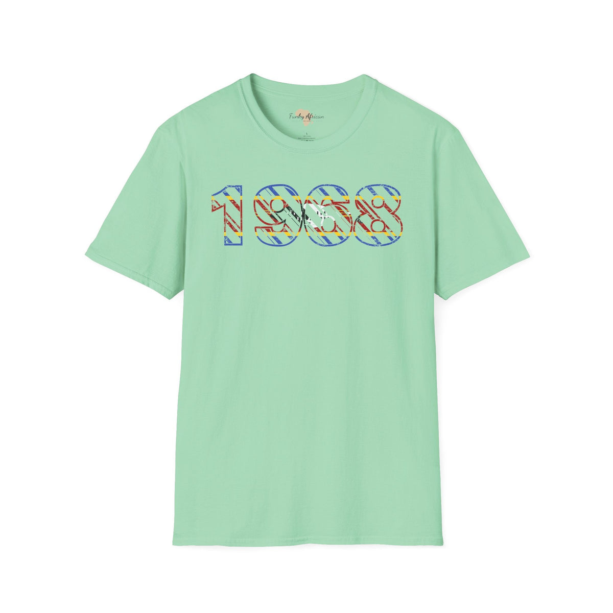 Eswatini year unisex softstyle tee Funky African