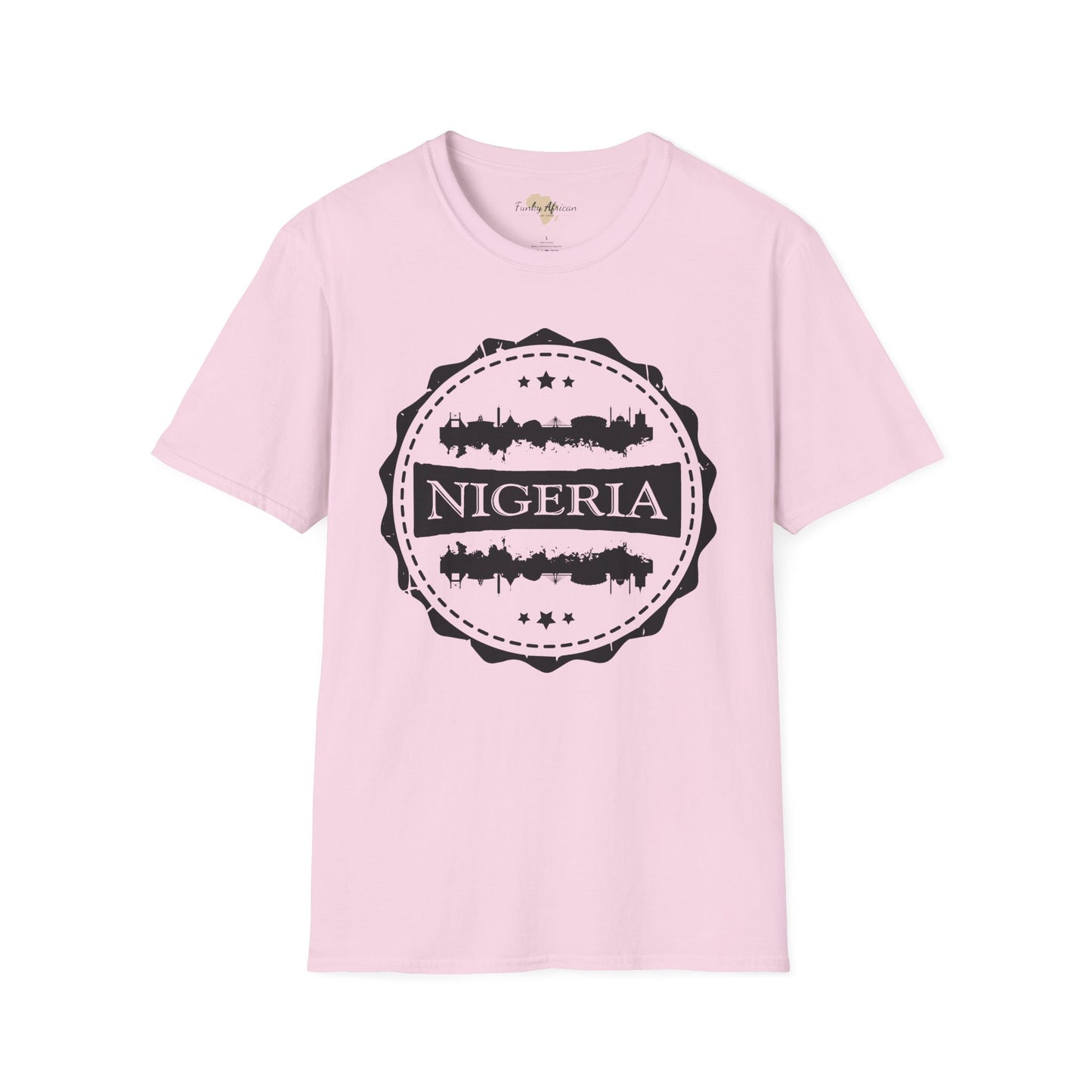 Nigeria Stamp unisex tee