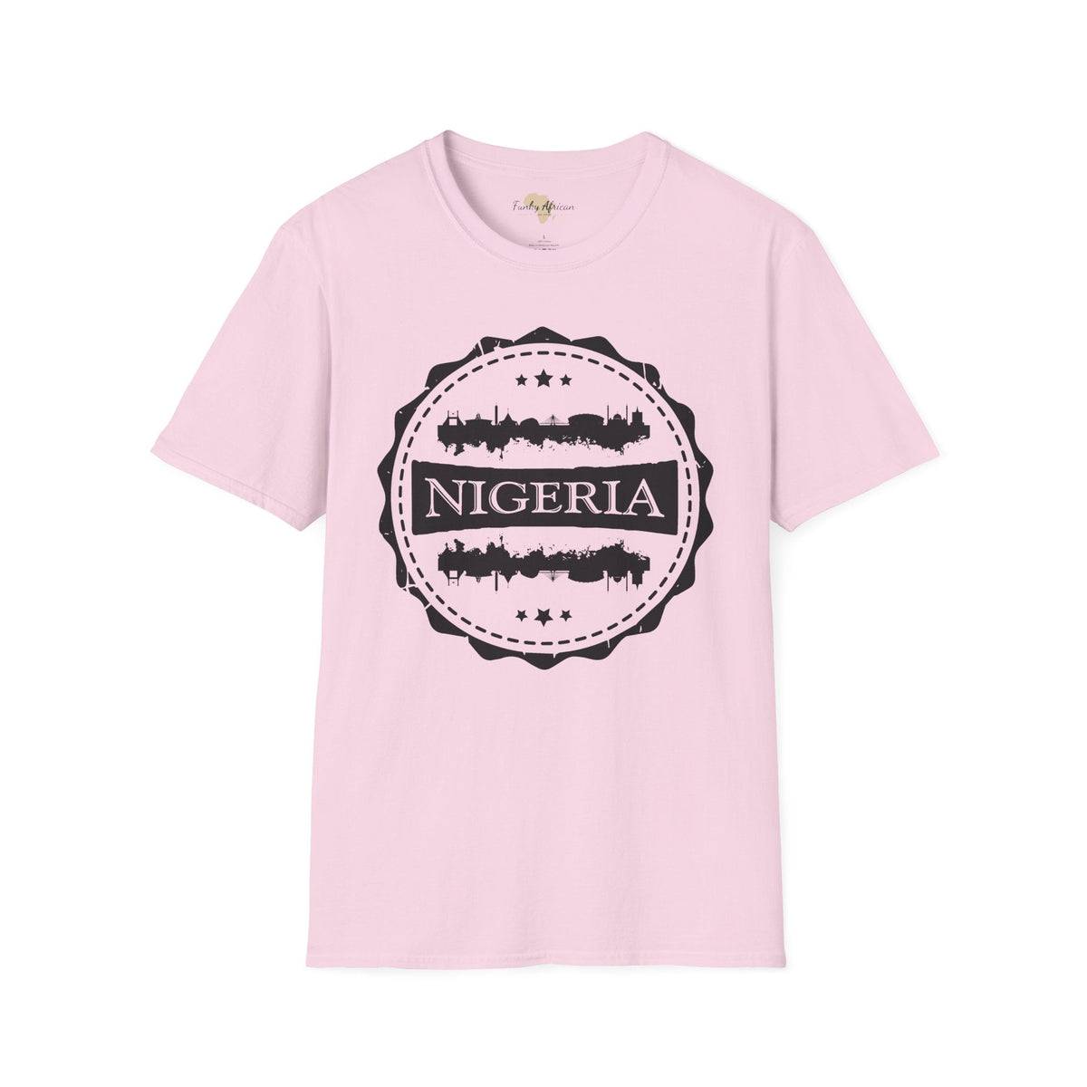 Nigeria Stamp unisex tee Funky African