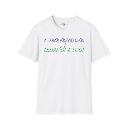 Lesotho text unisex softstyle tee