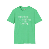 Through struggle unisex softstyle tee Printify