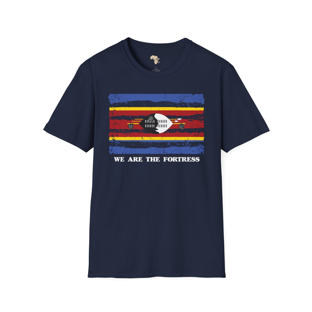 Eswatini strip unisex softstyle tee Funky African