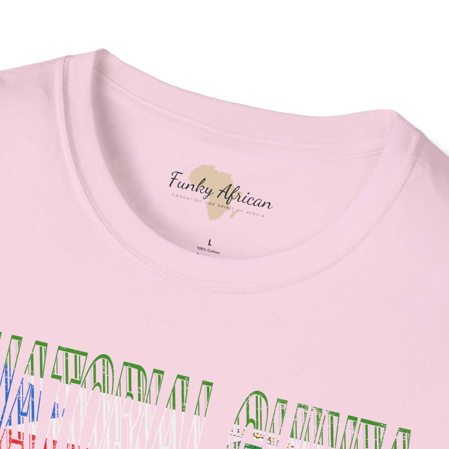 Equatorial Guinea text unisex softstyle tee