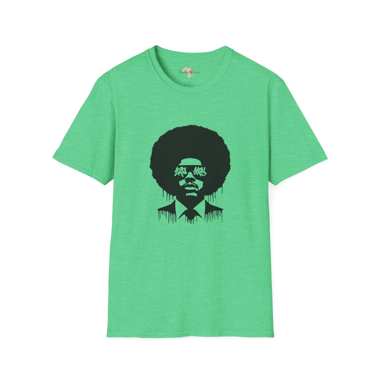 Afro graffiti unisex softstyle tee