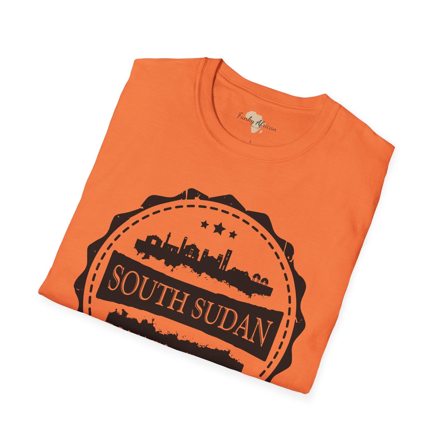 South Sudan Stamp unisex tee