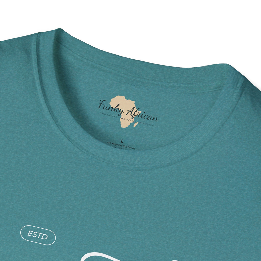 The harder the struggle unisex softstyle tee Funky African