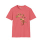 African map unisex softstyle tee Funky African