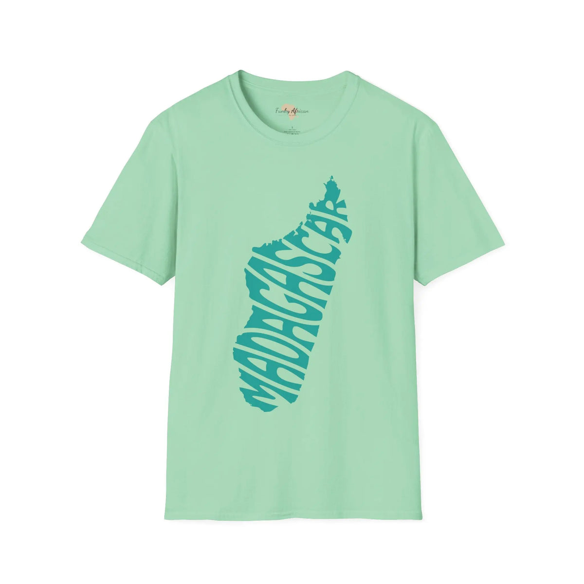 Madagascar cut unisex softstyle tee Funky African