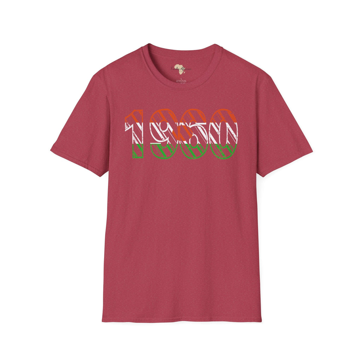 Nigerien year unisex softstyle tee Funky African