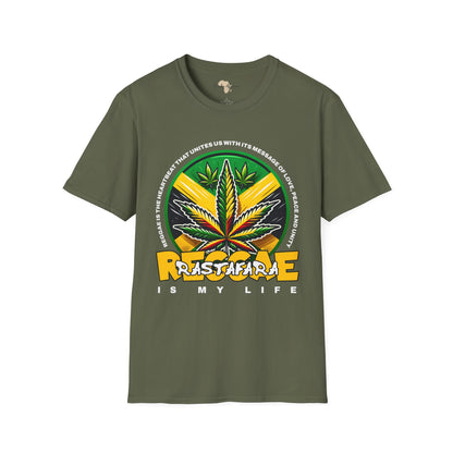 Reggae is my life  unisex tee