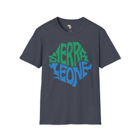 Sierra Leone cut unisex softstyle tee Funky African