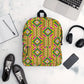 African Print Backpack Funky African