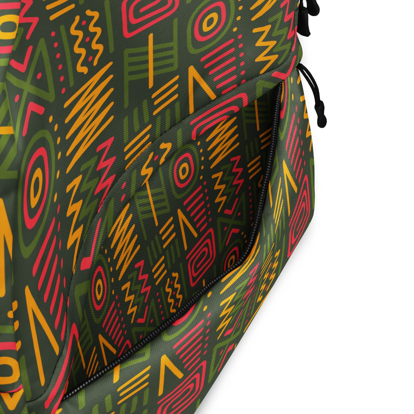 African Print Backpack